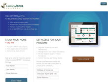 Tablet Screenshot of lindseyjonesuniversity.com